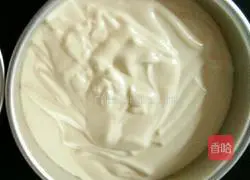 Illustration of how to make chiffon cake cake embryo 12