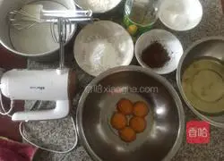 Cocoa chiffon cake! Recipe 2