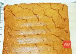 Illustration of how to make sponge cake (square Chiba pattern) 8