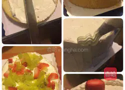 Birthday cake (8-inch basic chiffon cake base) illustration 5