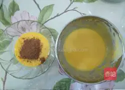 Two-color chiffon cake recipe 9