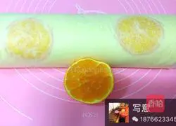 Orange Cake Roll Recipe Illustration 12
