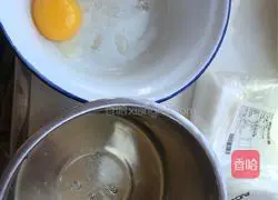 Illustration of how to make chiffon cake 2