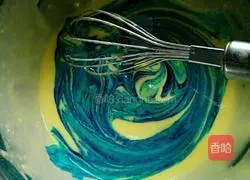 Blue sky and white clouds cake roll recipe 4