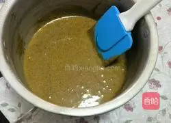 Illustration of how to make coffee wine cake roll 9