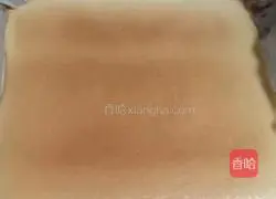 Double-layer blueberry honey bean cake roll recipe 15