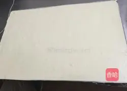 Illustration of how to make small mountain roll cake 9