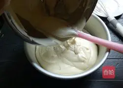 Illustration of how to make chiffon cake (eight inches) 18