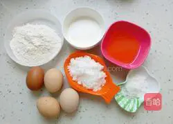 Custard Sauce Cake Roll Recipe Illustration 3