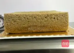 Coffee Sponge Cake 10 Illustration of how to make an inch 14