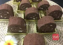 Chocolate Cake Roll Recipe Illustration 14