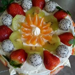 Fruit Cream Cake