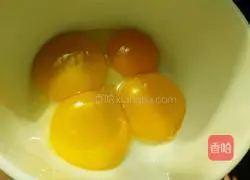 Chiffon cake Illustration of how to do it 1