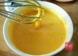 Vanilla egg yolk Illustration of how to make crispy cake 4