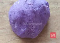 Purple potato cake Practice illustration 2