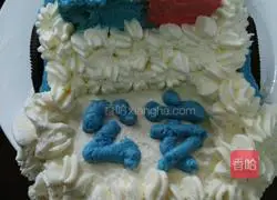 Illustration of how to make chiffon cake police car 11