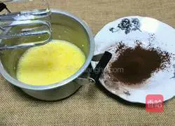 Cocoa chiffon cake 6-inch recipe illustration 9