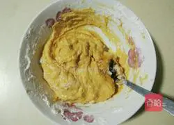 Illustration of how to make bean paste and pumpkin cake 4