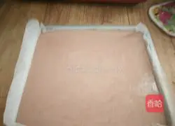 Cocoa Blueberry Cake Roll Recipe Illustration 13