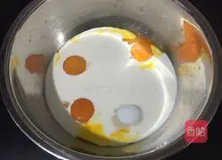 Illustration of how to make light cream cake (eight inches) 2