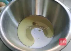 Illustration of how to make chiffon cake 2