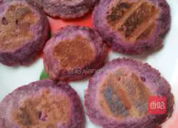 Purple potato cake recipe 4