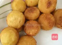 Sweet potatoes Illustration of how to make cakes 4