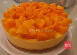 Mango Cake Cheesecake Recipe Illustration 6