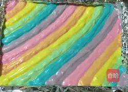 Rainbow Cake Roll Recipe Illustration 15