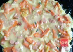 Potato and ham cake recipe 9