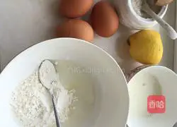  Six Illustration of how to make chiffon cake 1