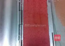 Honey bean matcha red velvet cake roll recipe illustration 23