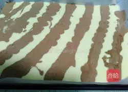 Illustration of how to make spotted cake rolls 14