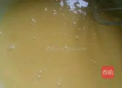 Illustration of how to make chiffon cake 4