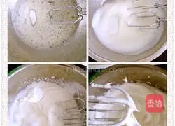 Zebra pattern chiffon cake recipe 4