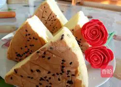 Illustration of how to make eight-inch chiffon cake embryo 20