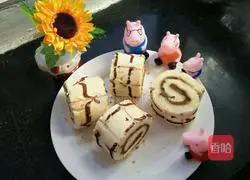 Chiba Pattern Cake Roll Recipe Illustration 19