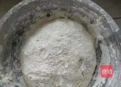 Illustration of how to make stir-fried chickpea pancake with dried beans 1