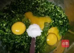 Leek Pancake Recipe Illustration 3