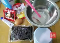Illustration of how to make cartoon baked fruits 1