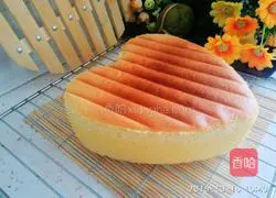 Illustration of how to make eight-inch chiffon heart-shaped cake 16