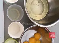 Illustration of how to make chiffon cake 2