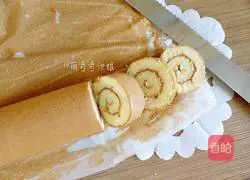 Illustration of how to make original cake rolls 14