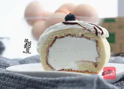 Illustration of how to make original cake rolls 1
