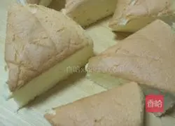 Illustration of how to make chiffon cake 9