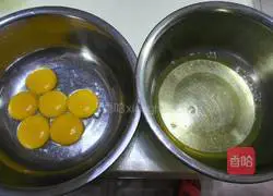 Cocoa Illustration of how to make chiffon cake 1