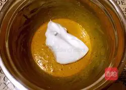 Coffee chiffon cake (eight inches) Illustration of how to do it 9