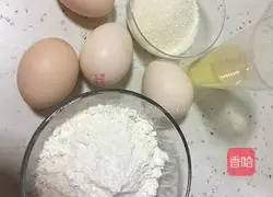 Illustration of how to make eight-inch chiffon cake 1