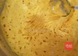 Illustration of how to make pumpkin hair cake 10