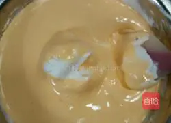 Illustration of how to make chiffon cake 7